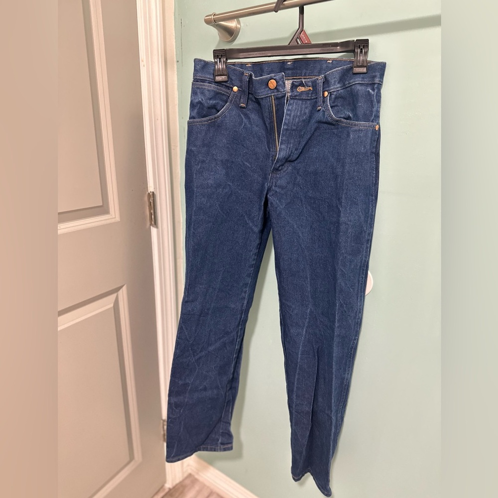 Wrangler Dark Blue Denim Jeans